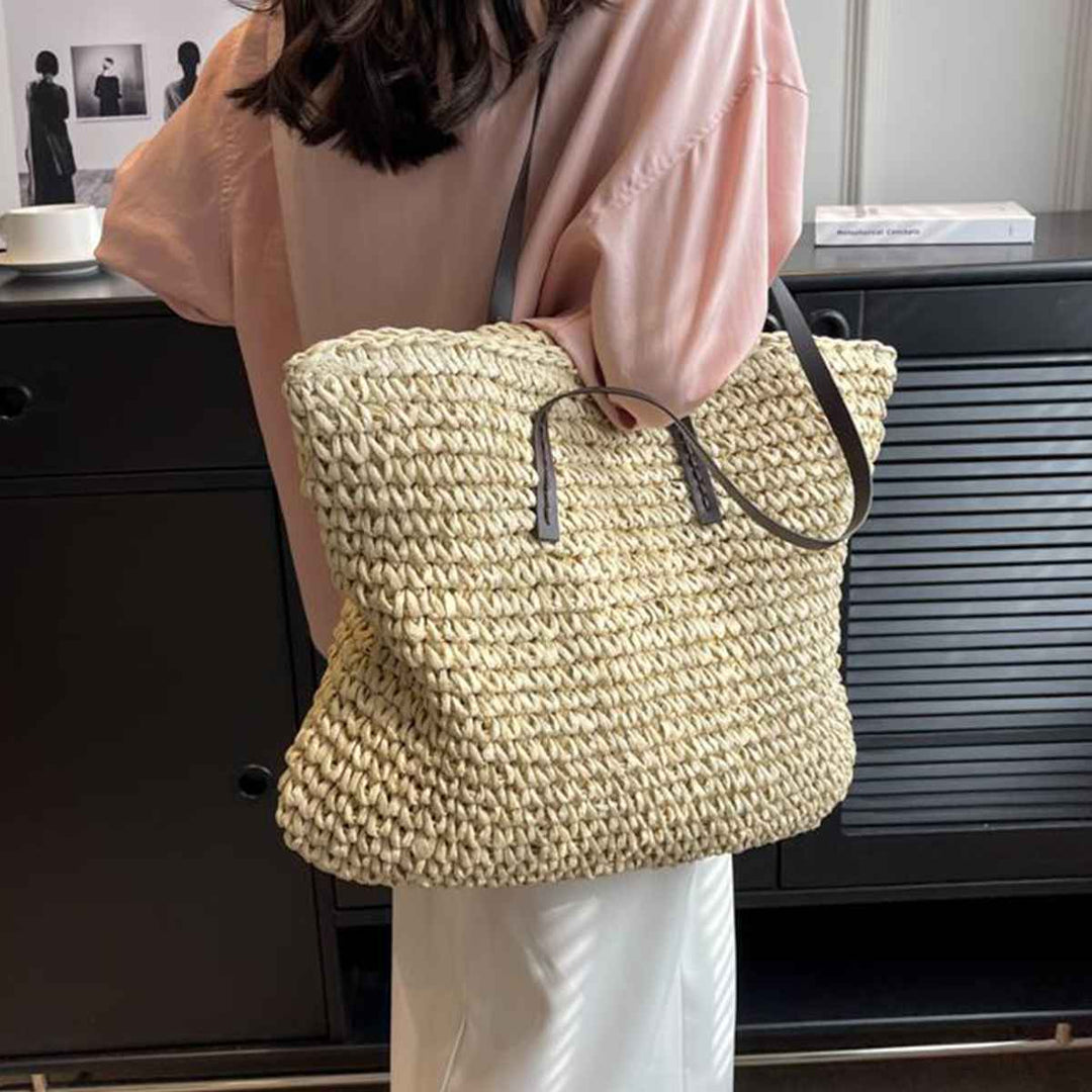 SunTote -  Woven straw bag